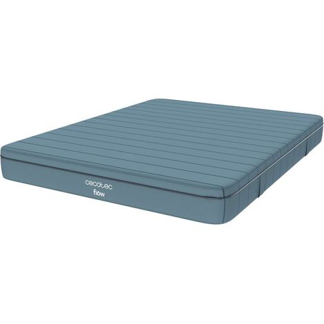 Cecotec Matelas Viscoélastique et Enveloppable Flow Genuine + 135x190: 3 Couches Hauteur 28 cm Fermeté Élevée (1/5)