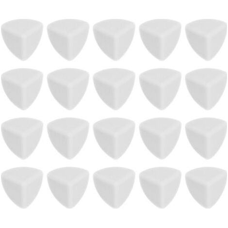 20 Protections d'angle en silicone blanc pur pour meubles, sécurité enfant et coins de bureau (1/5)