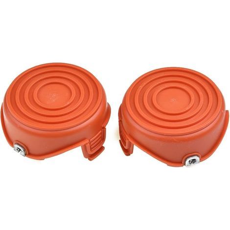 QOXEZY Set di 2 cappucci per bobina per Black & Decker, testa di taglio per decespugliatore compatibile con Black & Decker GL315 GL350 GL650 GL670 (1/5)