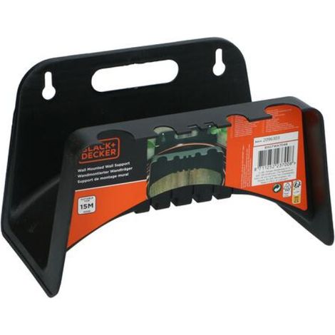 Black+Decker Gartenschlauchhalter praktische Wandhalterung (1/2)