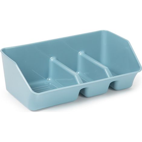 Organizador fregadero estropajero plastico  Azul (1/4)