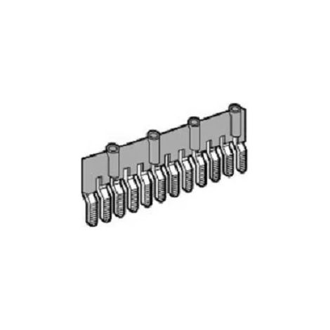 Legrand 039421 Connection comb for 12 Viking 3 terminal blocks with screws - pitch 8 mm