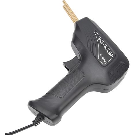 Machine à souder le plastique et le cuivre, kit d'agrafeuse à chaud 100 W pour la réparation de pare-chocs, panneaux, douilles de lampes et anneaux en plastique. Prise UE 220-240 V. (1/5)