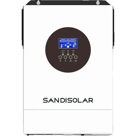 Inversor solar híbrido, onda sinusoidal pura, monitorización WiFi, 6,2 kW-48 V (1/5)