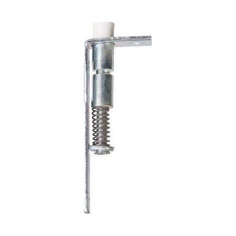 Guide à ressort équerre MONIN 78x30 mm rouleau nylon Ø10 mm 112810