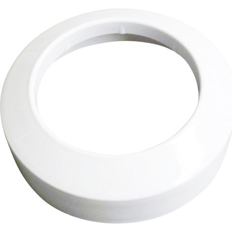 Wisa WC-Rosette weiß, 5 cm, flache Ausführung Spülrohre & Abläufe