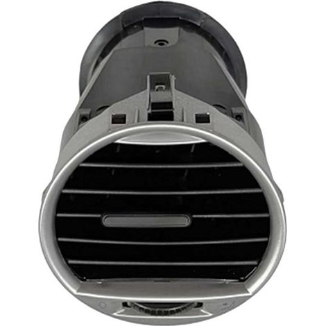 1 Farbe: Schwarz + Silber Material: ABS Chrom-Lüftungsgitter für den Innenraum der Auto-Klimaanlage Lüftungsgitter. (1/4)