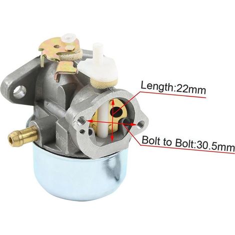 GARRYFIZH Nouveau carburateur pour moteur de tondeuse à gazon Briggs & Stratton 497586 499059 498170 joint (1/5)