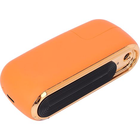 Spray buccal électronique rechargeable USB, 3,7 V, orange. Rafraîchit l'haleine. (1/5)