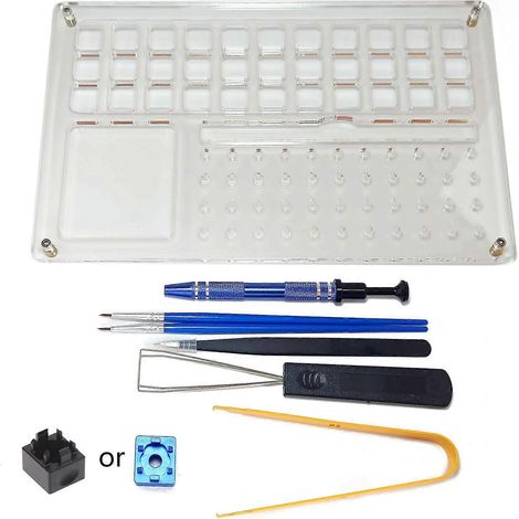 Schmierstation für Schalter 33 mit Schalterkappen, Schalterabzieher-Set und Schalteröffner (8-teilig)