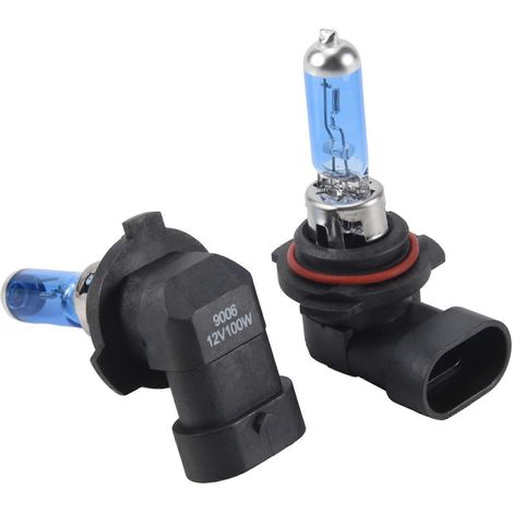 2 ampoules de phare halogène xénon 9006 HB4 6000K 100W (1/5)