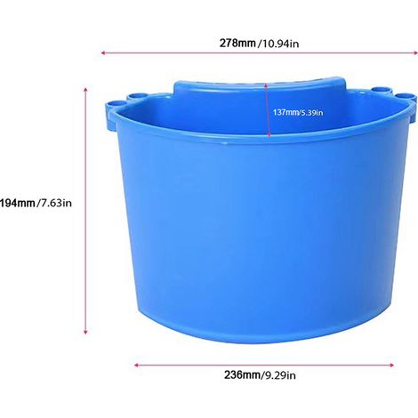 Seau de lavage de voiture, organisateur de brosse de lavage polyvalent, outils de nettoyage (1/5)