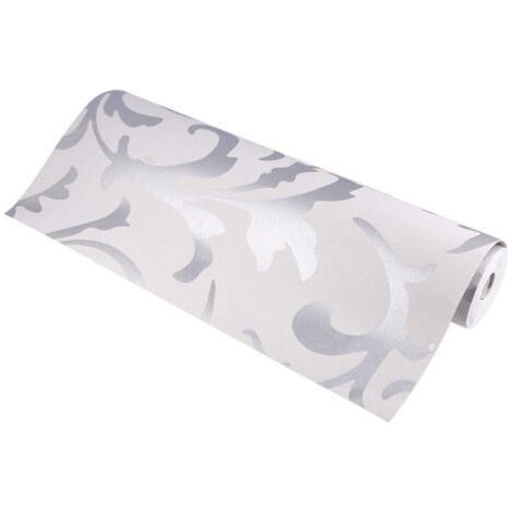 Pair - SJLERST Wallpaper Papier peint damassé, non tissé Papier Peint Luxe de Européen pour chambre à coucher, séjour, TV arrière (1/4)