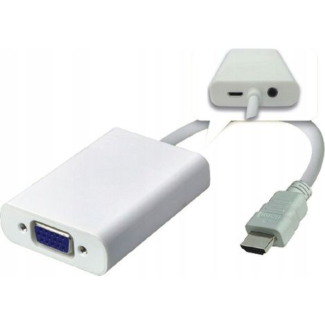 Adaptador MicroConnect HDMI-VGA macho/hembra