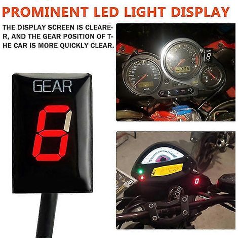 Para Suzuki Gsf1250 Bandit Gsf1250s Gsf1250sa Gsf1250n Gsf 1250 S Sa Bandit 2007 2008 2009 Accesorios para motocicleta Indicador de marcha Edición 0621