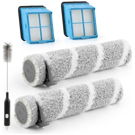5-teiliges Zubehörset für Bissell CrossWave: 2 Bürstenwalzen, 2 HEPA-Filter, 1 Reinigungsbürste, Boden- und Teppichreinigung (1/5)