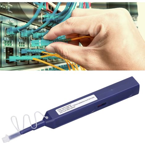 Kit de nettoyage pour stylo à fibre optique LC/MU de 1,25 mm (1/5)