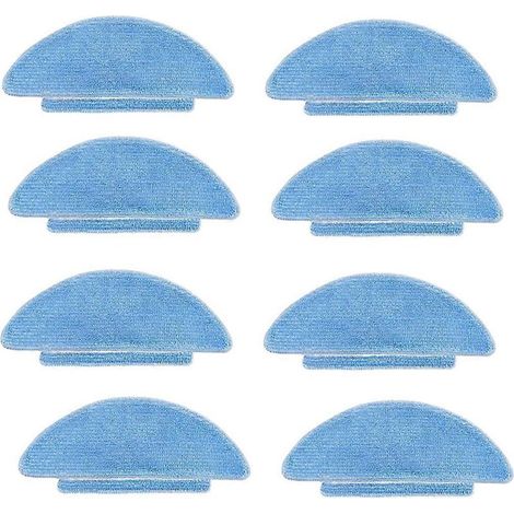 Packung mit 8 Reinigungstüchern für die Saugroboter SG60, SL60, SL60D, SL61, L6, Nex und L900 (Ersatzteile). (1/5)