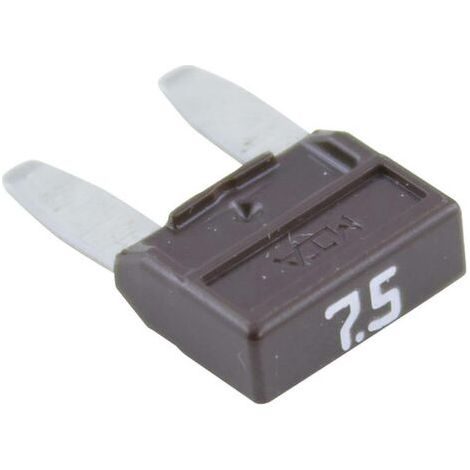 Mini fusible plat 7.5 A MTA Automotive 341.126 330.026 marron 1 pc(s) C10145 (1/4)