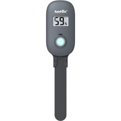 Humidimètre numérique pour sol RAINPOINT Capteur de sol pour plantes Humidité du sol Température (1/2)