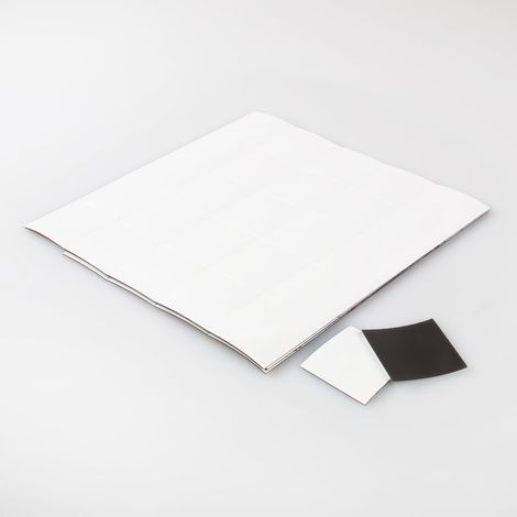 Magna-C Magnetfolienstanzteile 38x38mm - 100 Stück im Set (1/3)