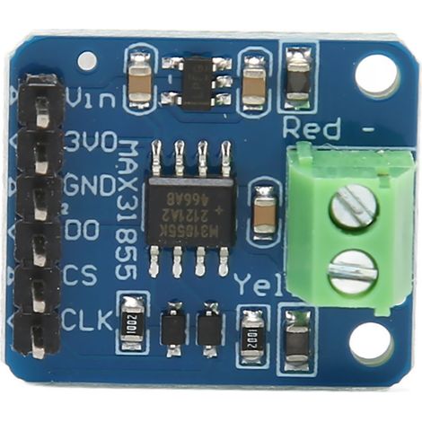 Module Thermocouple Type K MAX31855 Interface SPI - Haute Précision, Large Plage Mesure pour Capteur Température (1/5)