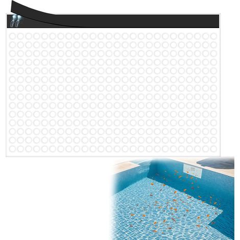Red protectora para skimmer de piscina, diseño magnético mejorado para retener hojas, residuos e insectos, protección extraíble. (1/5)