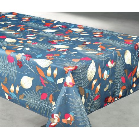 Tischdecke Polyester 140x240cm Oxana Grau Auf Kleiderbügel - Access Deco
