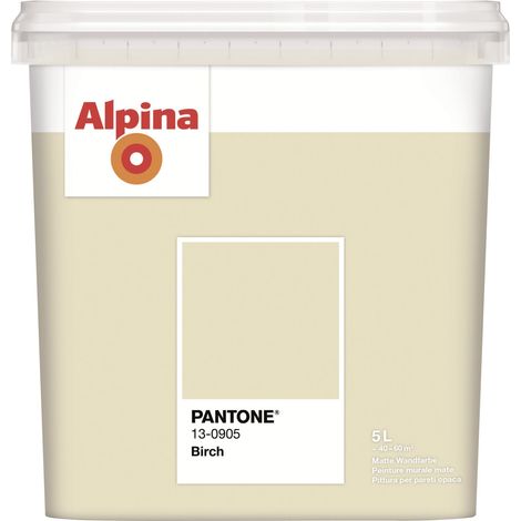 Alpina Wandfarbe Pantone matt birch 5 L Innen
