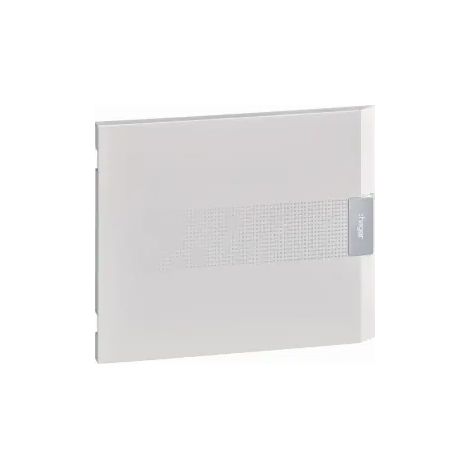 Porte opaque pour coffret vega largeur 18 modules hauteur 1 rangée HAGER VZ118P