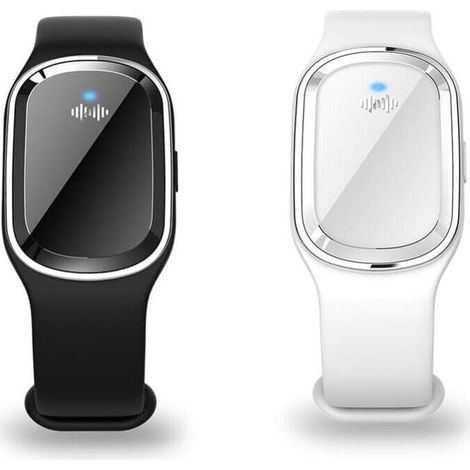 2-Pack Ultrasonic Mosquito Repellent Watch, Mosquito Repellent Bracelet for Kids and Adults (1/4)