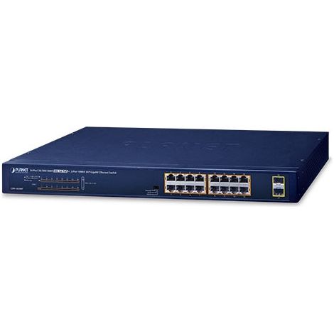 Switch 4Power 16 Ports 10/100/1000 802.3AT POE GSW-1820HP