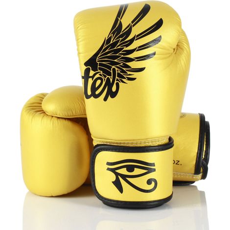 Guantes de boxeo de cuero genuino Fairtex BGV1 Falcon de 14 oz (1/5)