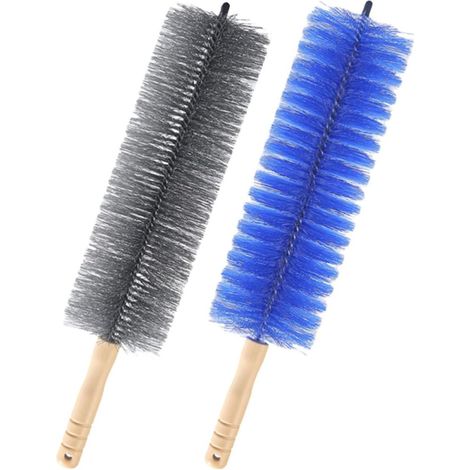 Brosse de nettoyage pour ventilateur d'été, lot 2, flexible (1/5)