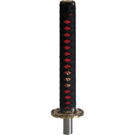 Pomo de palanca de cambios estilo samurái, compatible con la mayoría de los coches (transmisiones automáticas y manuales). (1/5)