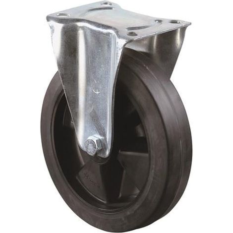 Bockrolle D.160mm Trgf.250kg VG Platte L138xB109mm BS ROLLEN (1/3)