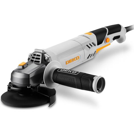 Meuleuse d'Angle 900W: Ø 125mm Longues Poignées Meuleuse d'Angle Électrique avec Poignée Auxiliaire, Capot de Protection, Écrou de Serrage, Clé à Ergots, pour Meulage, Tronçonnage (1/5)