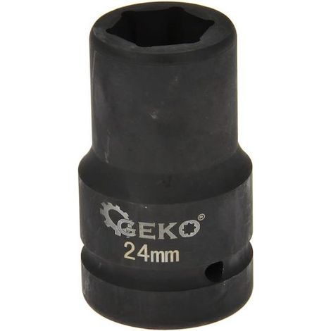 Douille à impact 1" 24 mm noire (50) (1/2)