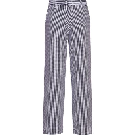 Pantalon De Cuisine Barnet Couleur : Bleu Check Taille Xxl - Portwest (1/2)