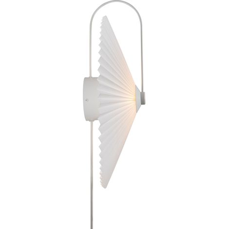 Applique murale NADIA Matière plastique Blanc, H.50.5 - IP20 - E14 /Nordlux Intérieur (1/5)