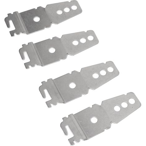 4 supports de fixation lave-vaisselle en acier inoxydable avec vis, kit de montage sous plan pour Sears, Maytag, Bosch, Jenn-Air (1/5)