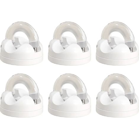Lot de 6 crochets magnétiques de bureau robustes pour une gestion et une organisation faciles des câbles