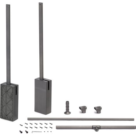Emuca 7139052 Klappbare Garderobe Titan 450-600mm (1/5)