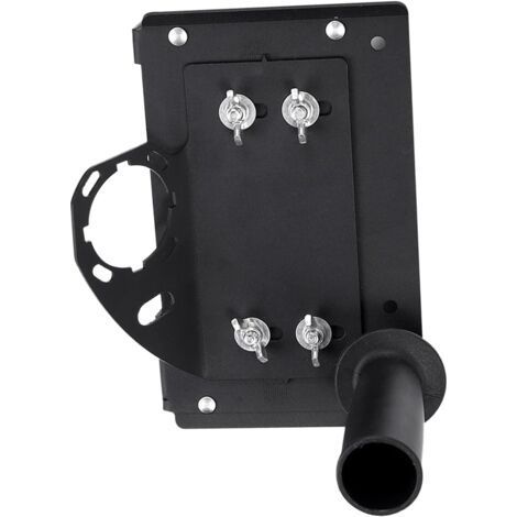 Coupe-carreaux en céramique Support pour meuleuse d'angle 45° Outil de biseautage de carrelage professionnel, accessoire de coupe précise pour finisseurs et carreleurs (1/5)