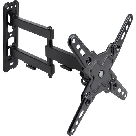 Support mural écran LCD pour TV 13"- 43" articulé 66-370 mm (1/5)