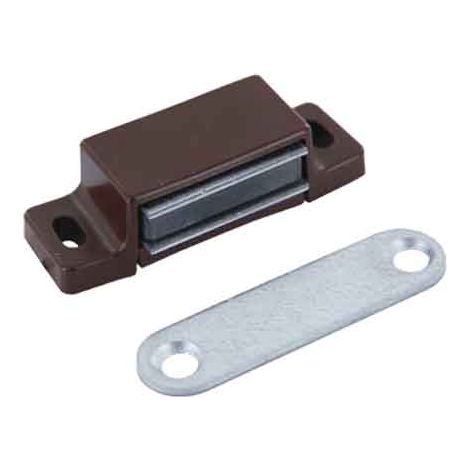CHIUSURA MAGNETICA QUADRA 15x48 mm - Bianca - 100 pezzi