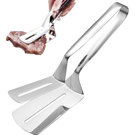 Pinze da cucina in acciaio inox per grigliare e cucinare (1/5)