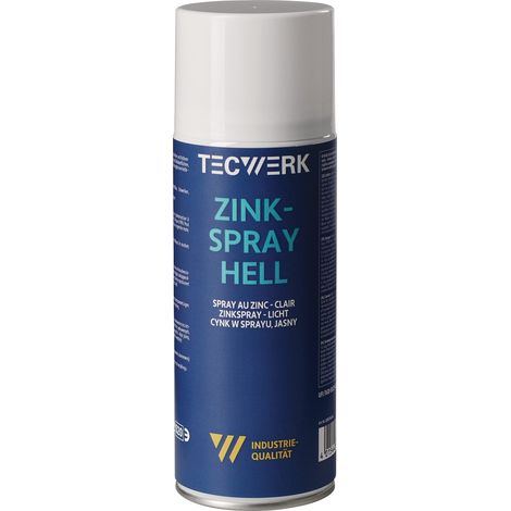 Zinkspray hell 400ml weißalu.Spraydose TECWERK (1/2)