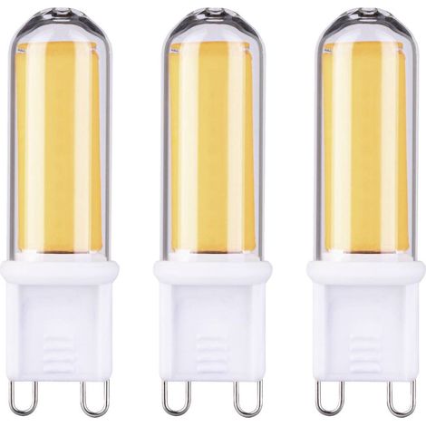 29045 LED CEE F (A - G) G9 culot à ergots 4.6 W blanc chaud (Ø x H) 18 mm x 58 mm 3 pc(s) (1/3)