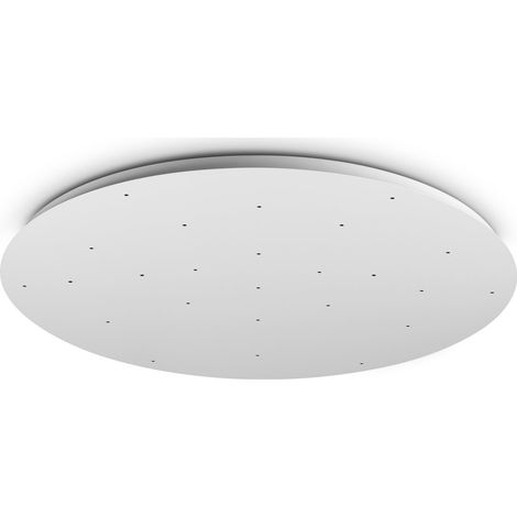 Ideal Lux Rosone Bianco Mapa 1 luce in alluminio e vetro